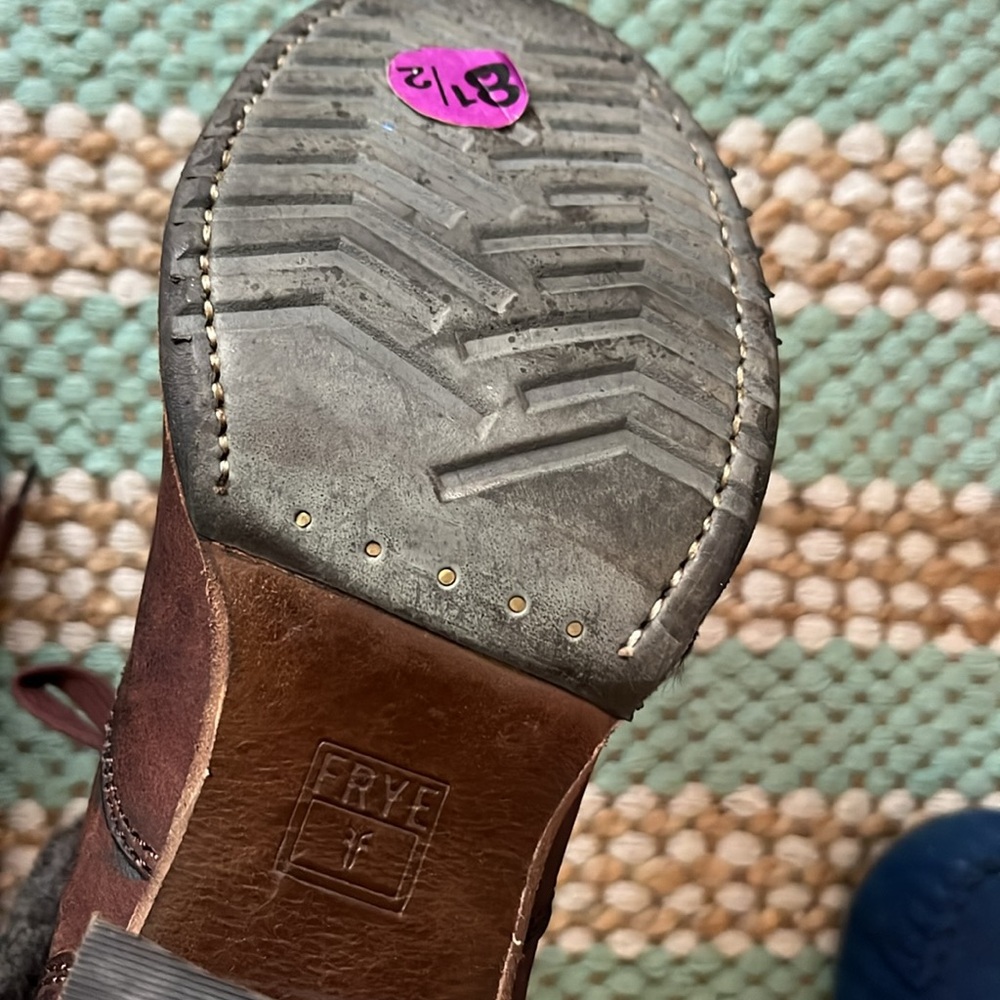 Frye Brown Winter Boots with Fur Lining - Picture 3 of 5